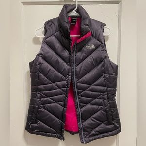 North face puffer vest